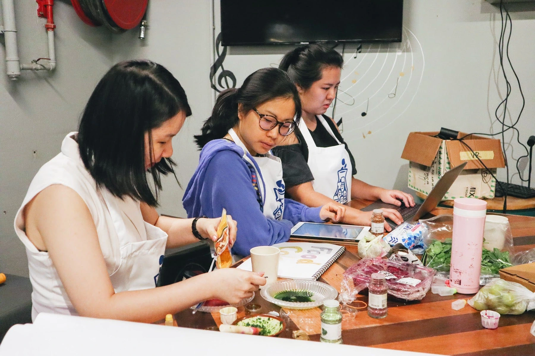 Making something people could taste.