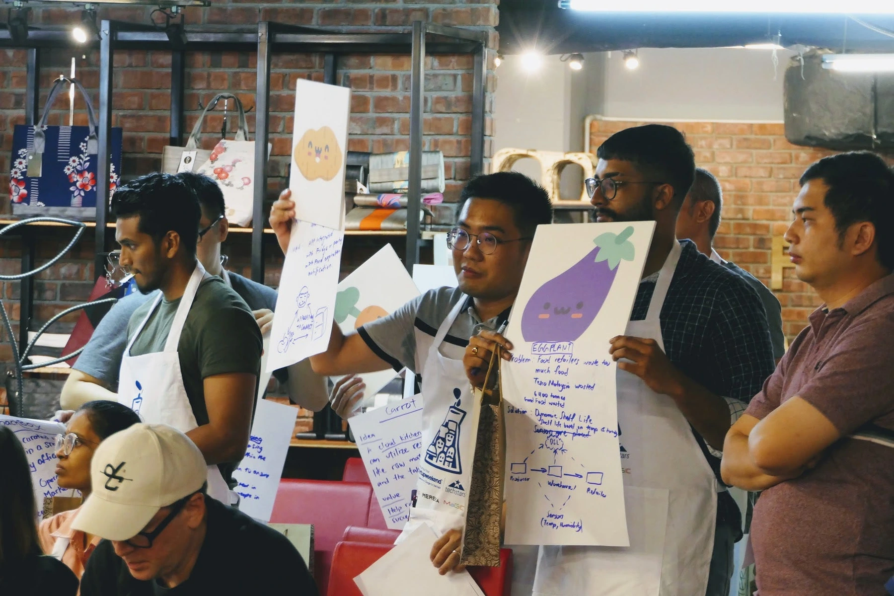 Finding a team around an idea.
