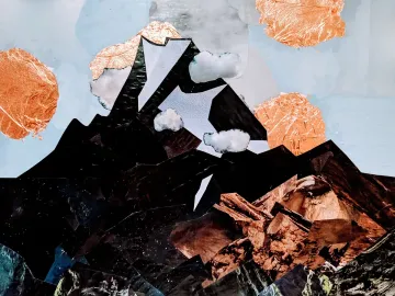 The complete paper and copper mountain collage