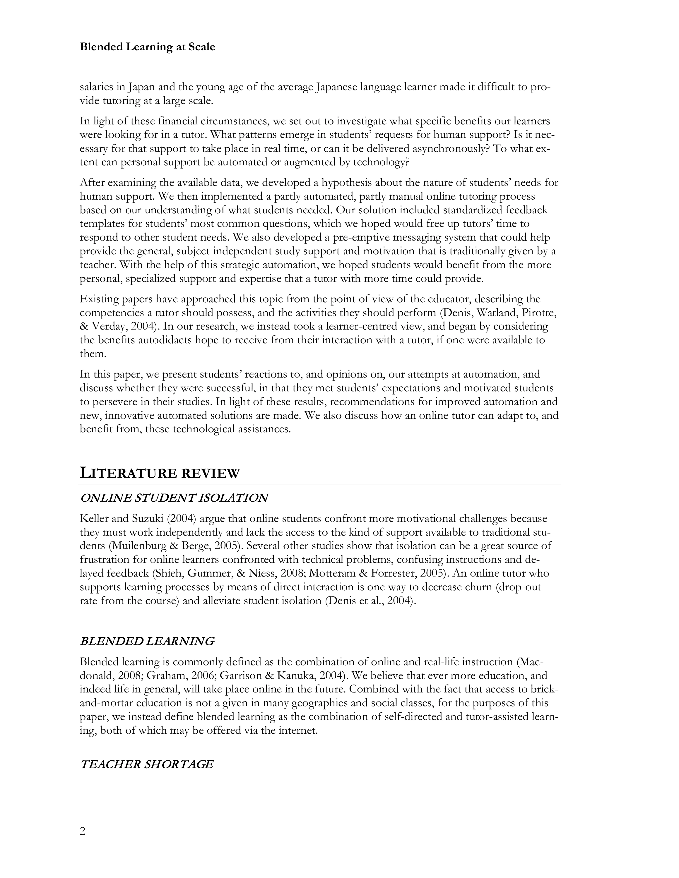 Blended learning at scale, page 2 of 15