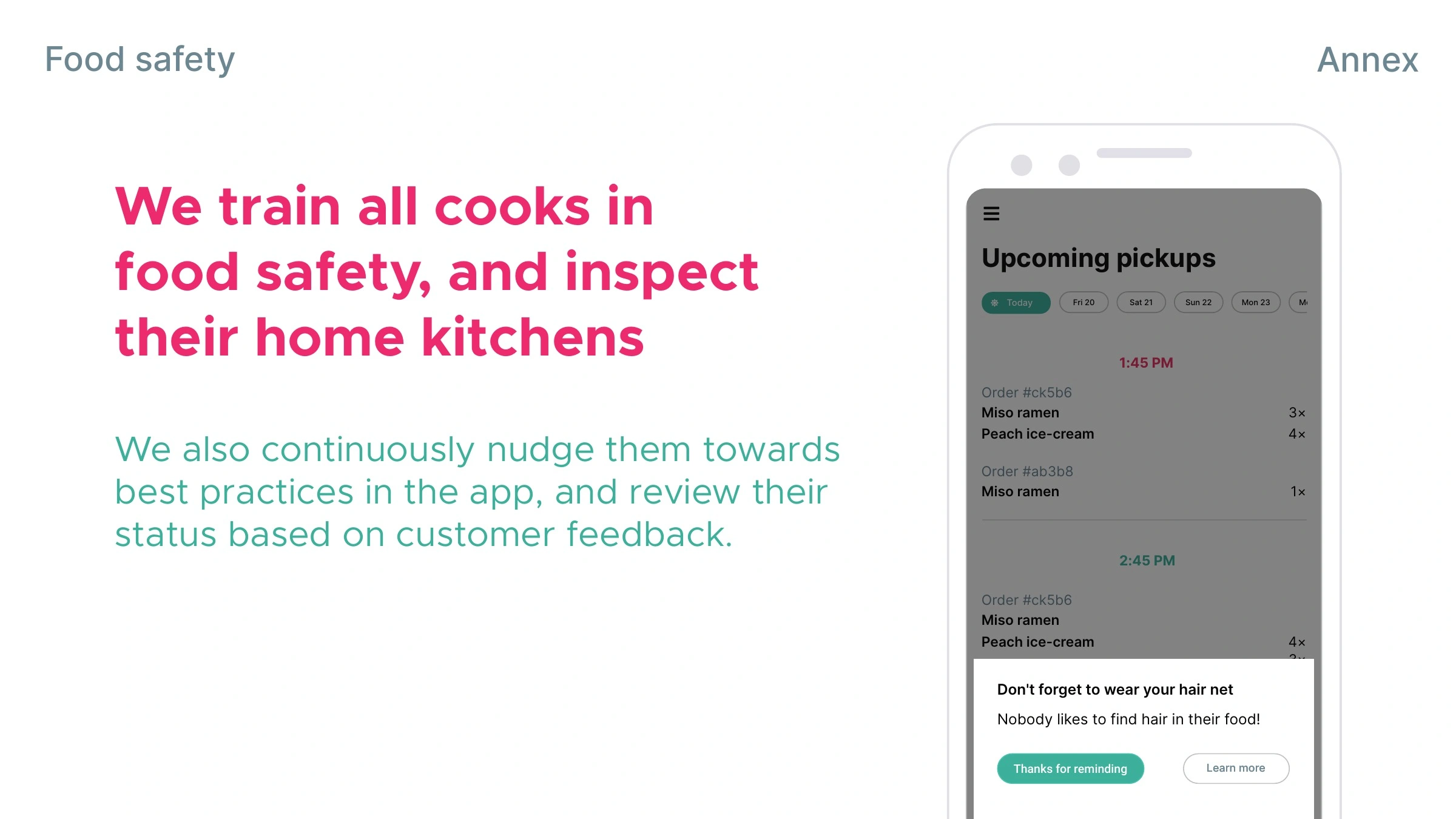 Original Pona coaching cooks presentation, slide 14