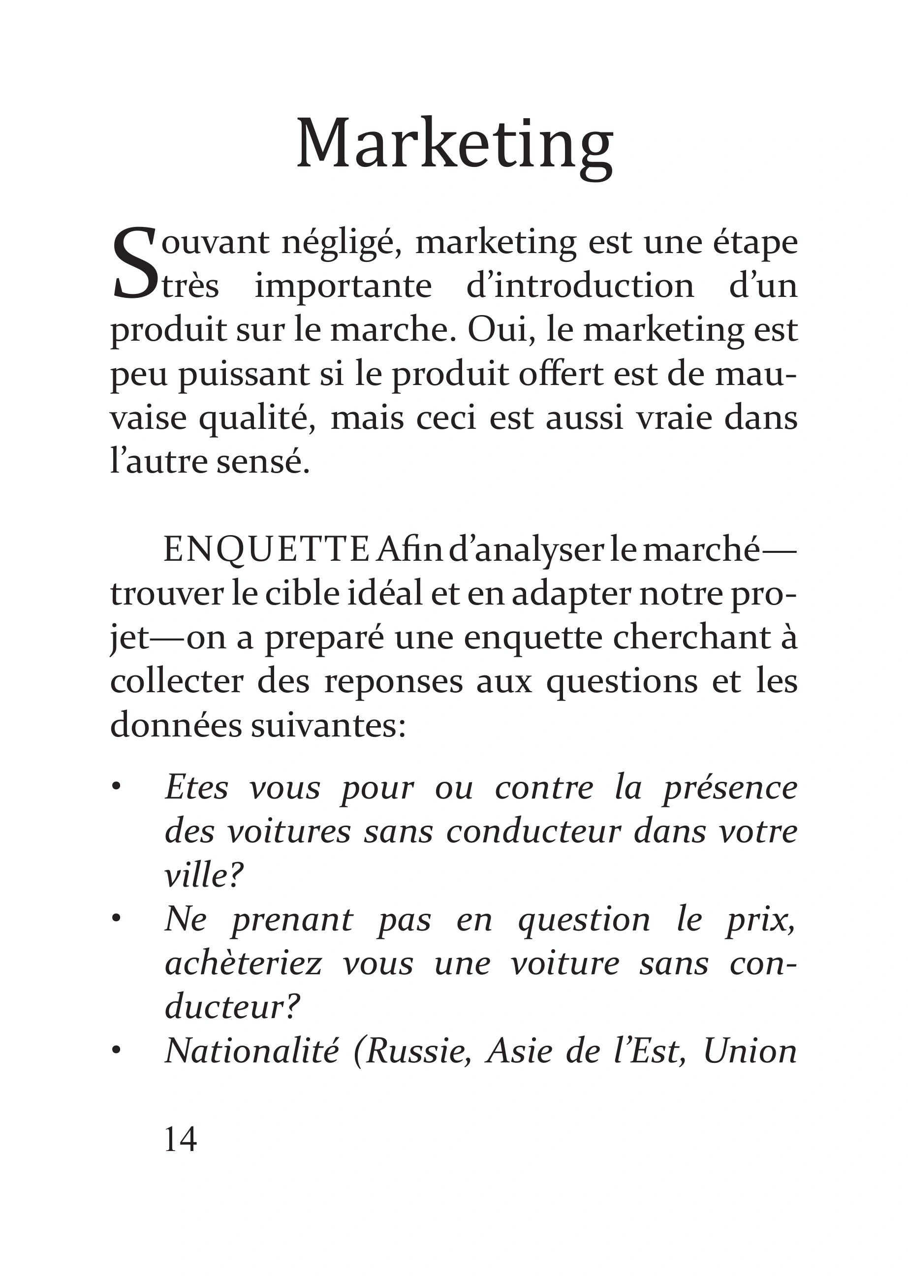 Original SPIN! school research report, page 14 of 42