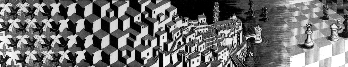 Metamorphosis II by M.C. Escher