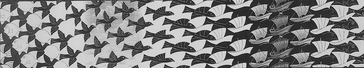 Metamorphosis III by M.C. Escher